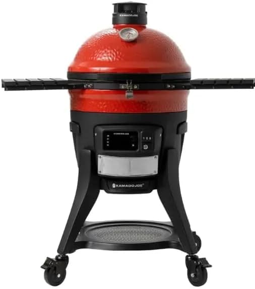Kamado Joe Konnected Joe con app iKamand en el móvil