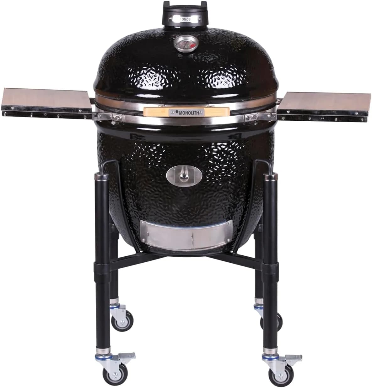 Brisket ahumado en kamado durante sesión nocturna