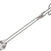 AB Gripper XL 46 cm: stainless steel hinged tongs