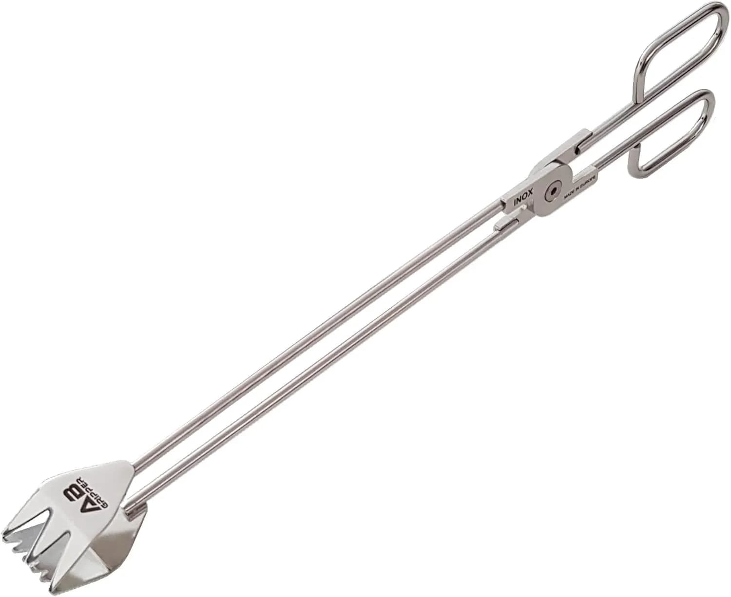 Pinzas Barbacoa Profesionales XL 46 cm - Sistema Bisagra Muy Resistente y Preciso - Acero Inoxidable (vista 1)