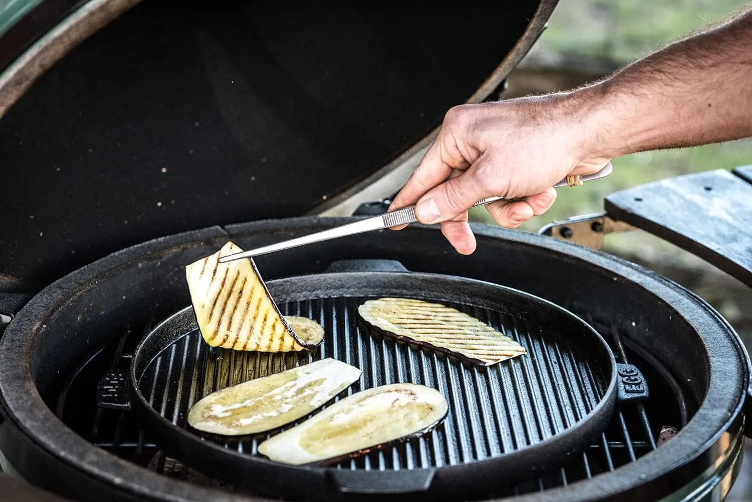 Big Green Egg Parrilla de Hierro Fundido Large (35 cm)