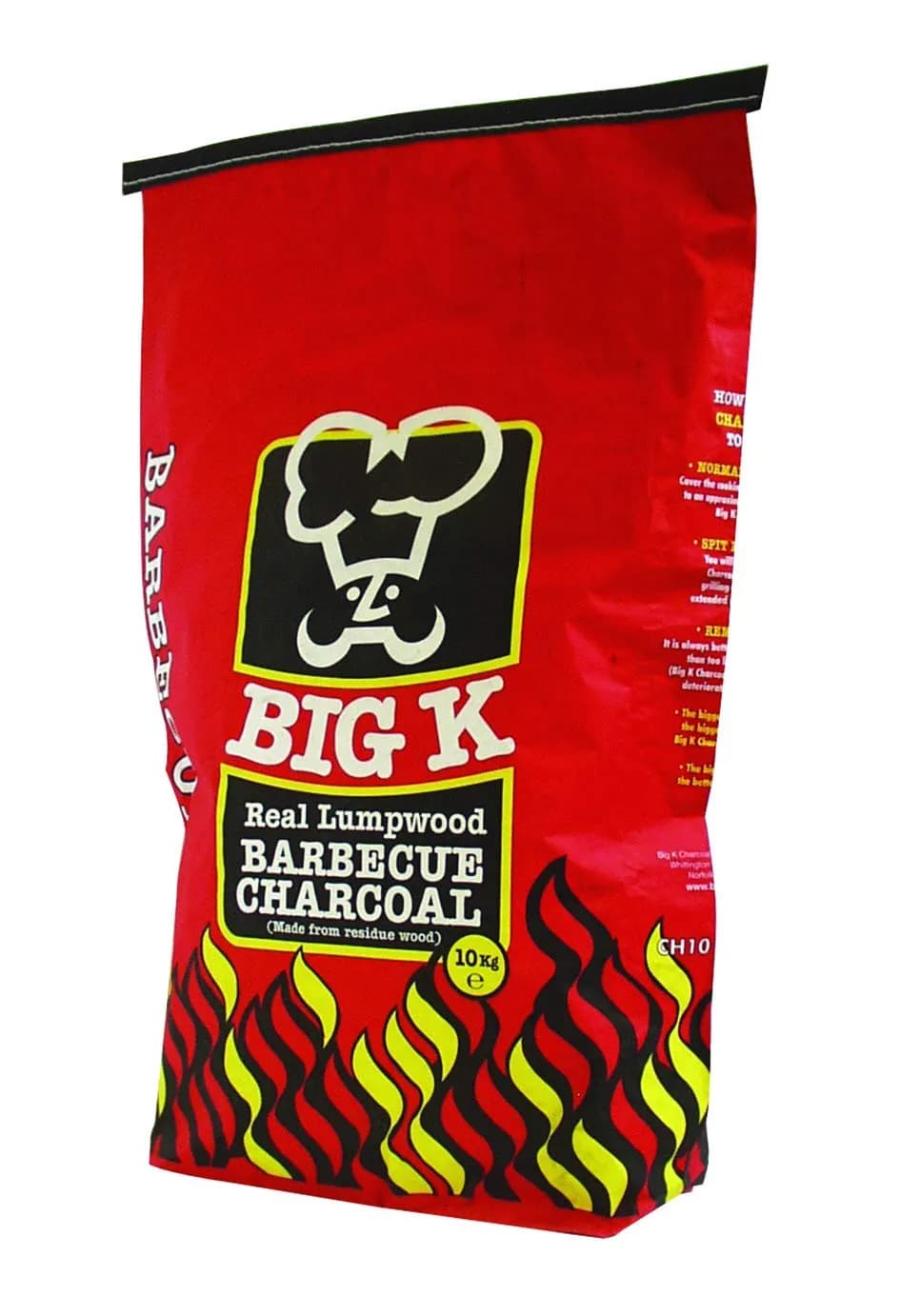 Big K Lumpwood carbón vegetal 10 kg