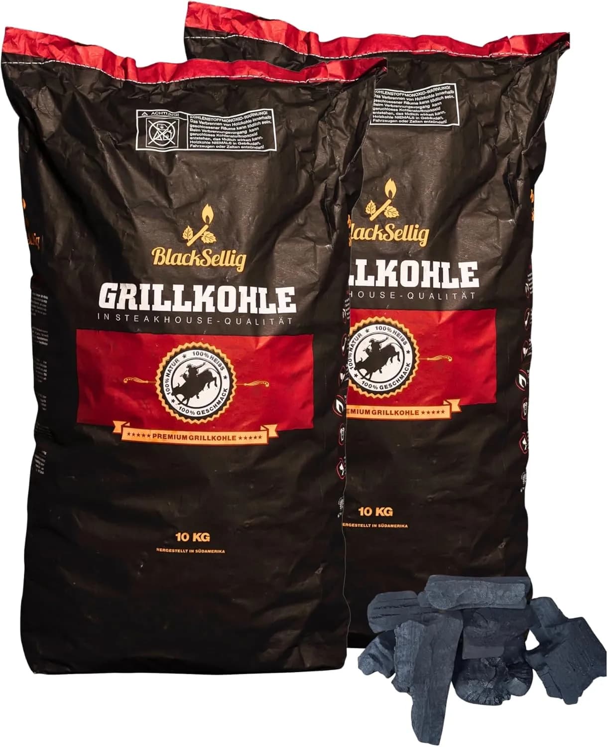 20 Kg Carne House Carbón de Black sellig Puro queb racho Blanco Madera Barbacoa Carbón de Calidad de Restaurante Reach d (vista 1)