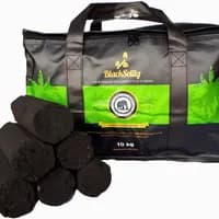 BlackSellig Briquetas XXL de Carbón Puro de Coco 10 kg