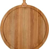 Boska Friends L Tabla de Servir Redonda Roble 55 cm