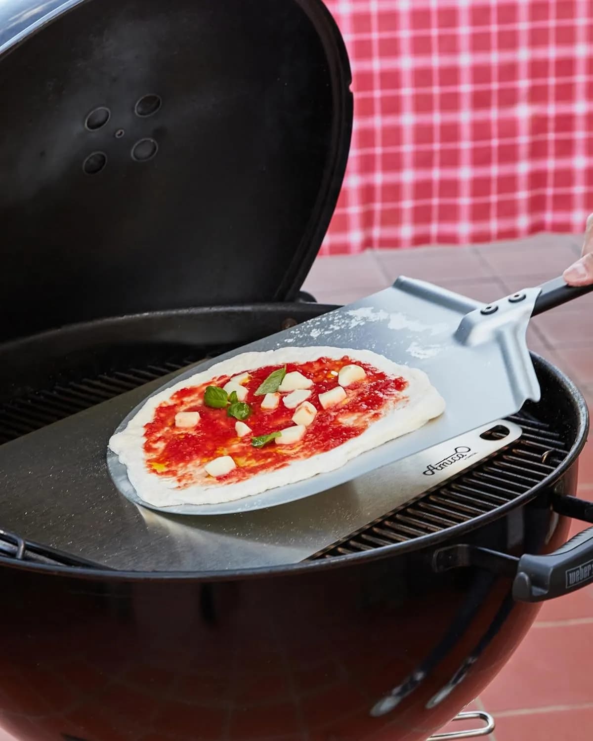 Gi.Metal Placa de Acero para Pizza 40 × 35 cm (4 mm)