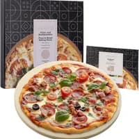 GOURMEO Piedra para Pizza de Cordierita Redonda 35 cm