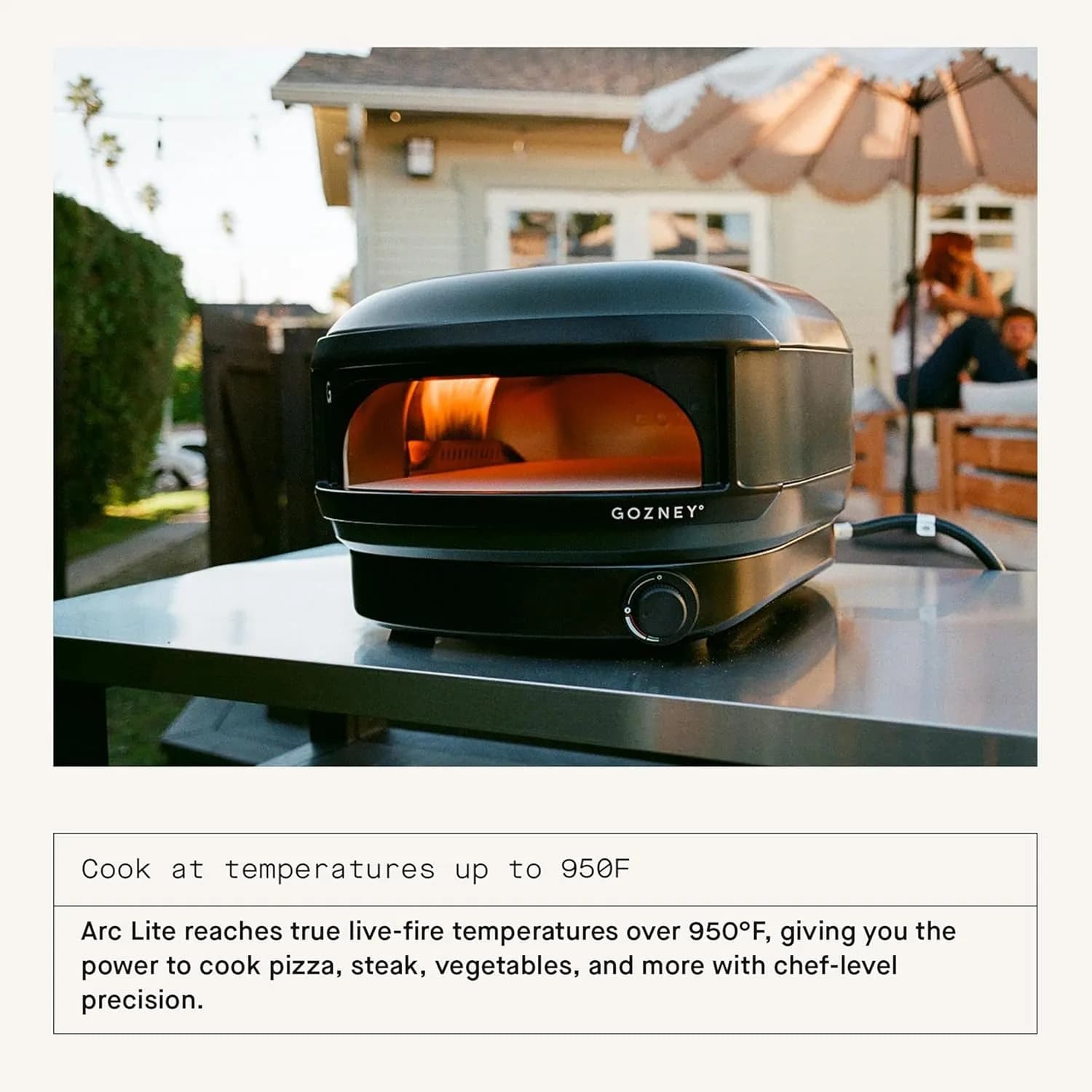 Gozney Arc Lite — Horno de Pizza de Gas para Exteriores
