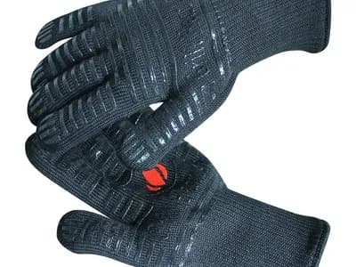 Grill Heat Aid – Guantes resistentes al calor de aramida/Kevlar