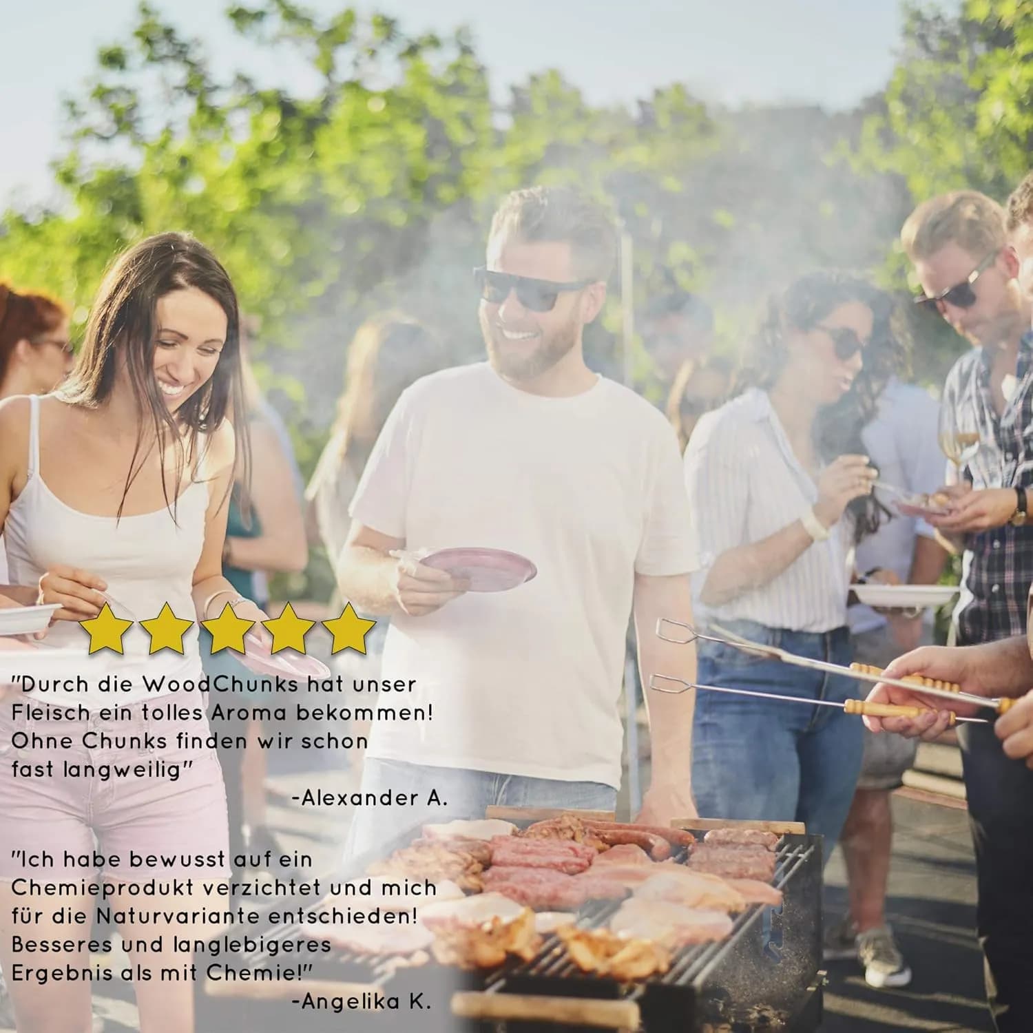 Grill Republic virutas de cerezo premium 1,5 kg