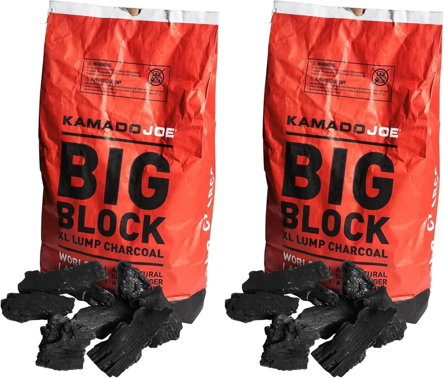 Kamado Joe Big Block XL carbón lump 9.1 kg