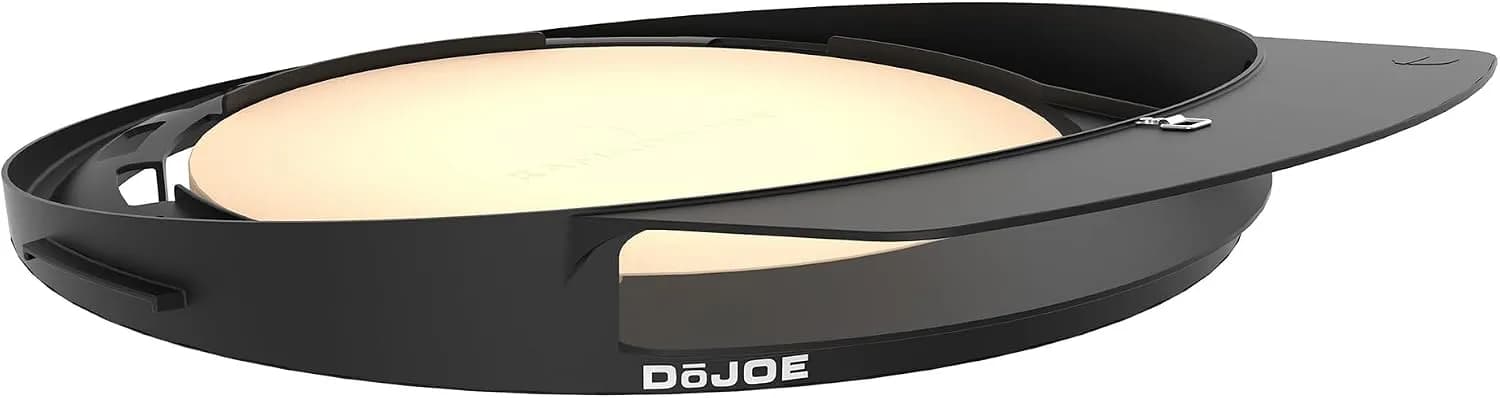 Kamado Joe DōJoe Inserto de Horno para Pizza para Big Joe I, II y III, Piedra Cerámica y Deflectores de Calor, Negro, BJ (vista 1)