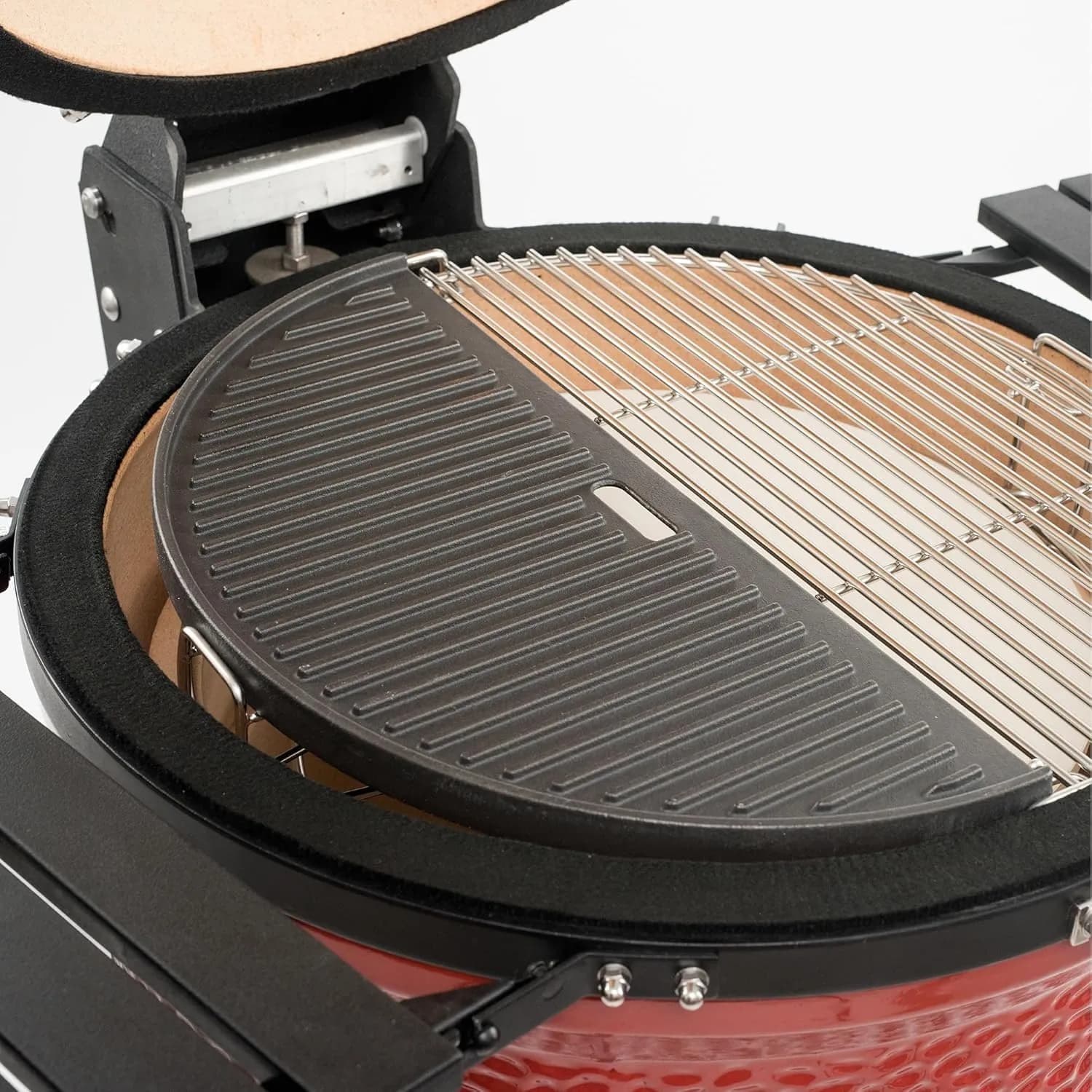 Kamado Joe Plancha Reversible de Hierro Fundido Half Moon (Classic)