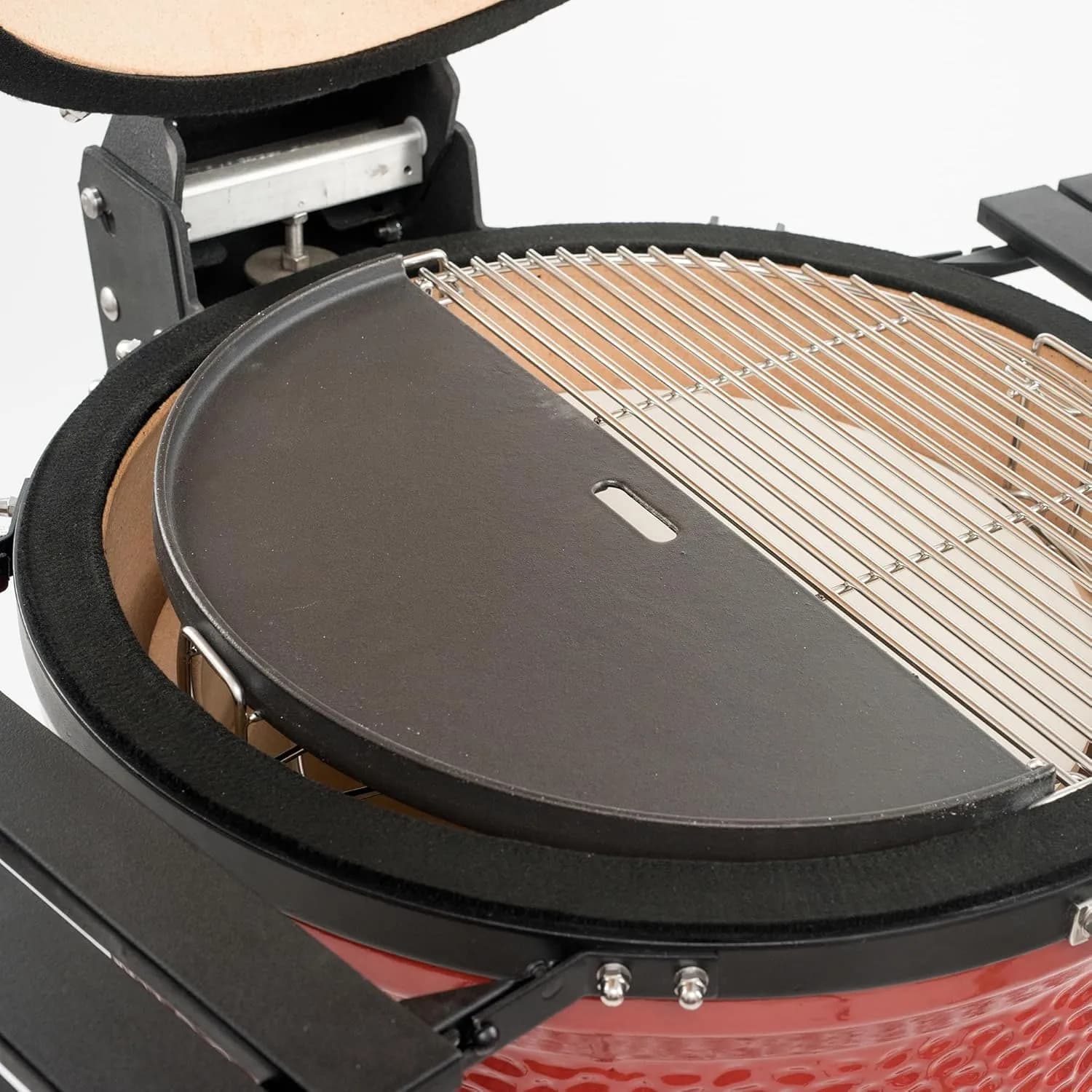 Kamado Joe Plancha Reversible de Hierro Fundido Half Moon (Classic)
