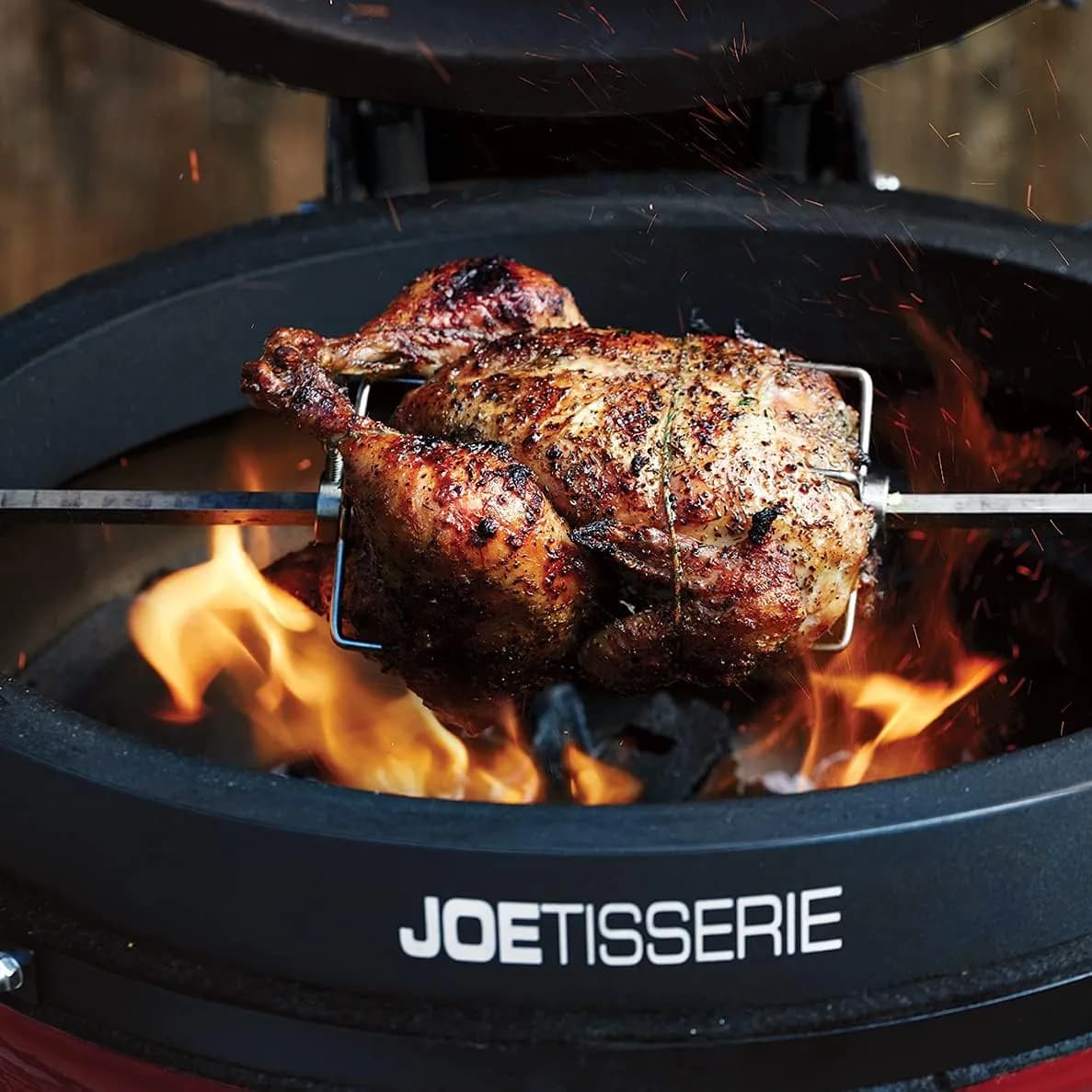 Kamado Joe JoeTisserie Classic — Asador Giratorio Eléctrico