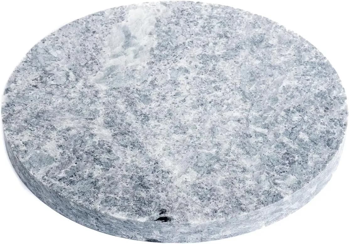 Kamado Joe SoapStone piedra de jabón de esteatita dimensionada para el Kamado Joe Jr (vista 1)