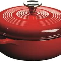 Lodge Enameled Cast Iron Dutch Oven 2.84 L (Red)