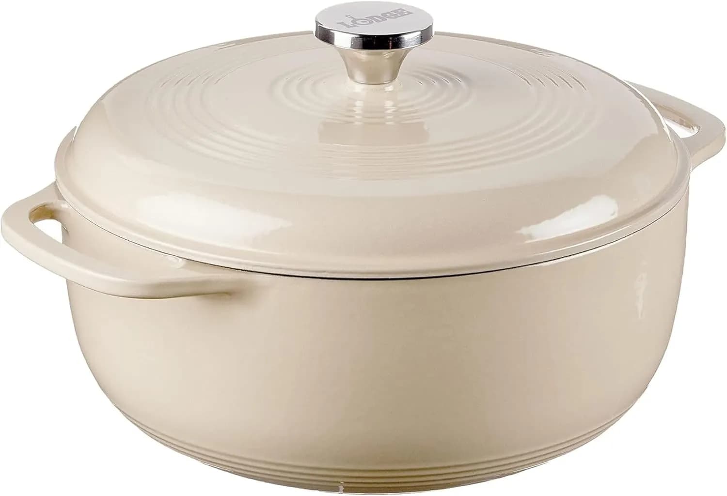 Lodge Cocotte Esmaltada de Hierro Fundido 2,84 L (Roja)