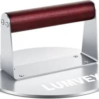 LUMVEX LUM-1: prensa smash burger de acero inoxidable de 16 cm