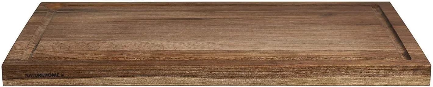 Naturehome Tabla de Cortar Nogal 58x36x3 cm