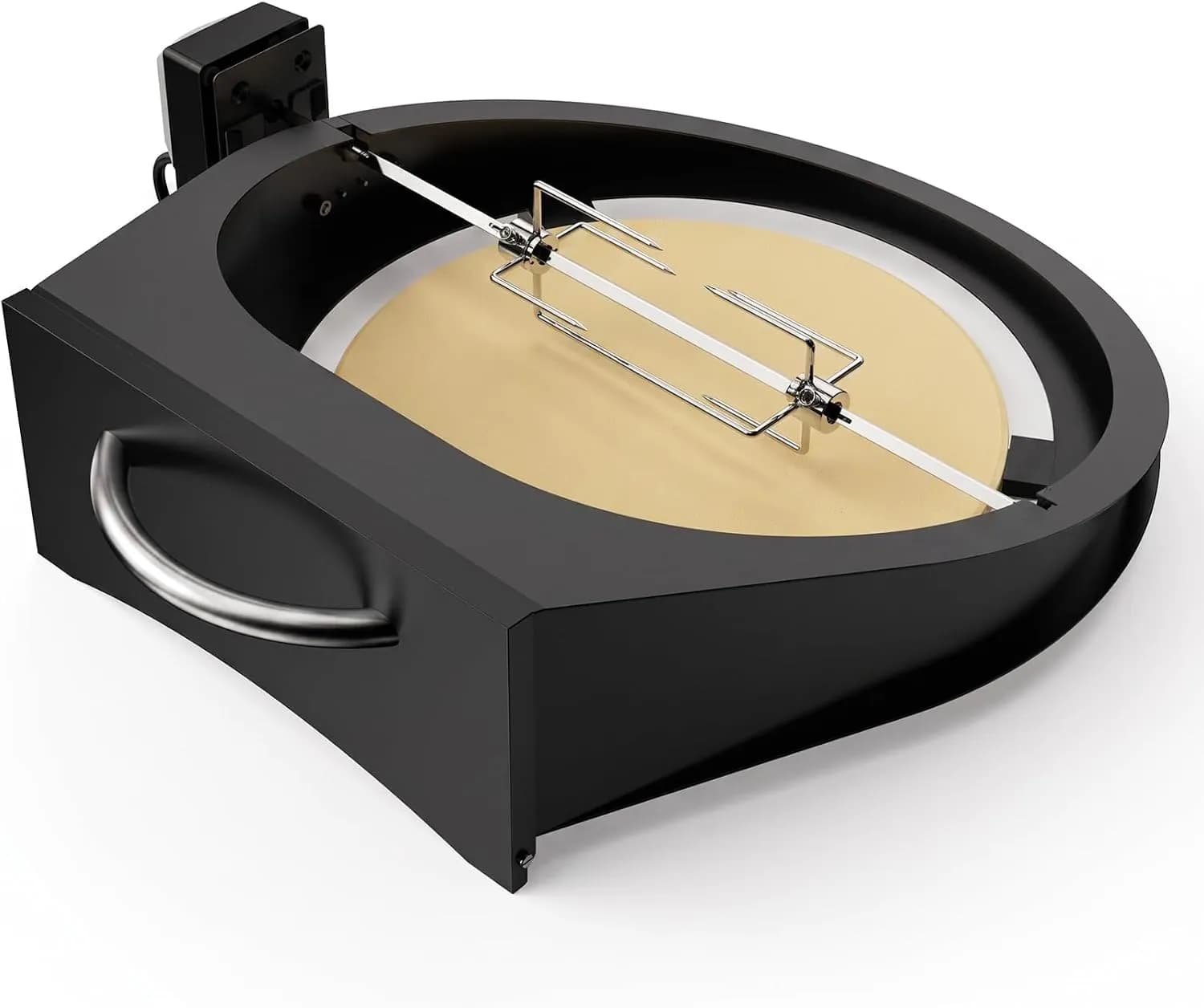 Onlyfire BRK-6064: asador giratorio con aro de pizza para Big Green Egg Large (vista 1)
