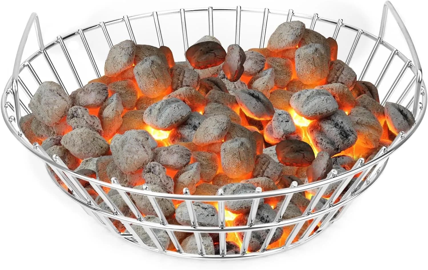 Onlyfire stainless steel ash basket for BGE Large and KJ Classic (view 1)