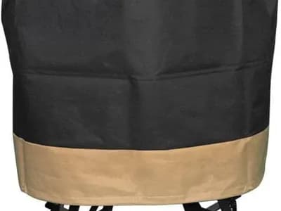Funda universal Onlyfire de 76 cm para parrilla kamado, compatible con BGE Large, Kamado Joe Classic y Pit Boss K22 (vista 1)
