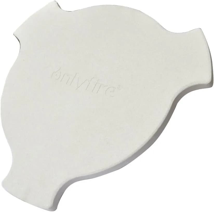 Onlyfire pizza de piedra deflector de calor para gran huevo verde grande, circunferencia de 44.5 cm (vista 1)