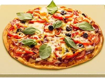 Onlyfire cordierite pizza stone 38×30 cm (view 1)