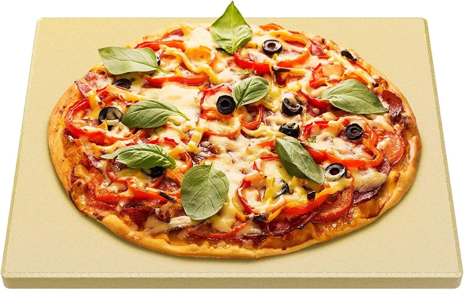 Onlyfire cordierite pizza stone 38×30 cm (view 1)