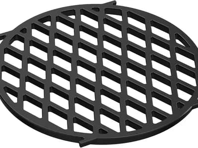 Onlyfire Gourmet BBQ System Rejilla de Hierro Fundido para Weber Kettle 22.5"