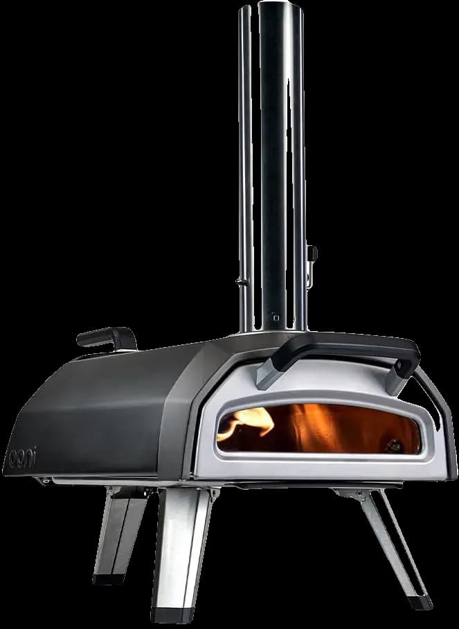 Ooni Karu 12G - Horno de pizza multicombustible con termómetro integrado
