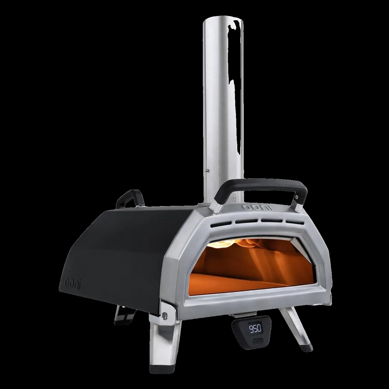 Ooni Karu 16 - Horno de pizza multicombustible (leña, carbón o gas)