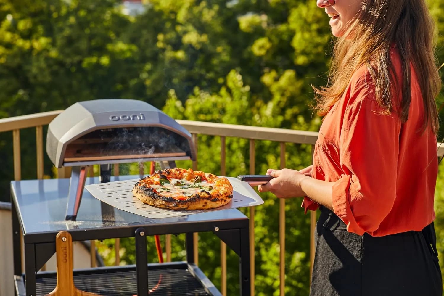 Ooni Koda 12 - Horno de pizza a gas portátil para exteriores (37 mBar)