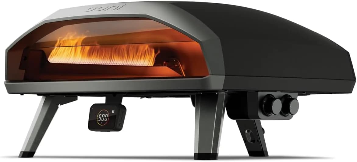 Ooni Koda 2 Max - Horno de pizza a gas de gran tamaño (37 mBar)