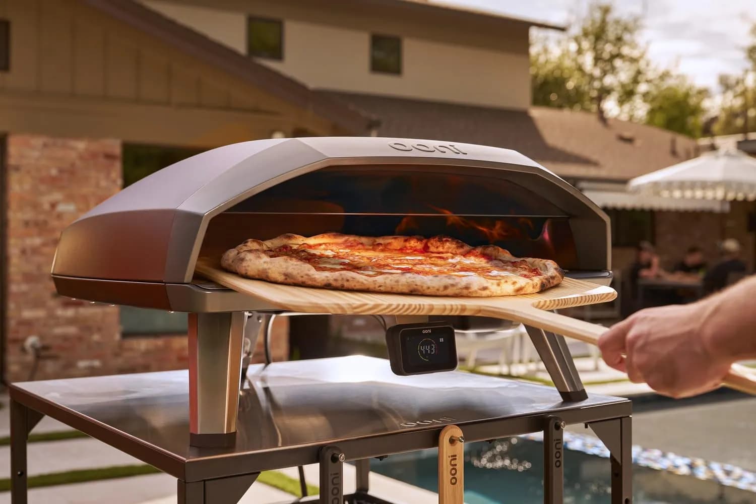 Ooni Koda 2 Max - Horno de pizza a gas de gran tamaño (37 mBar)