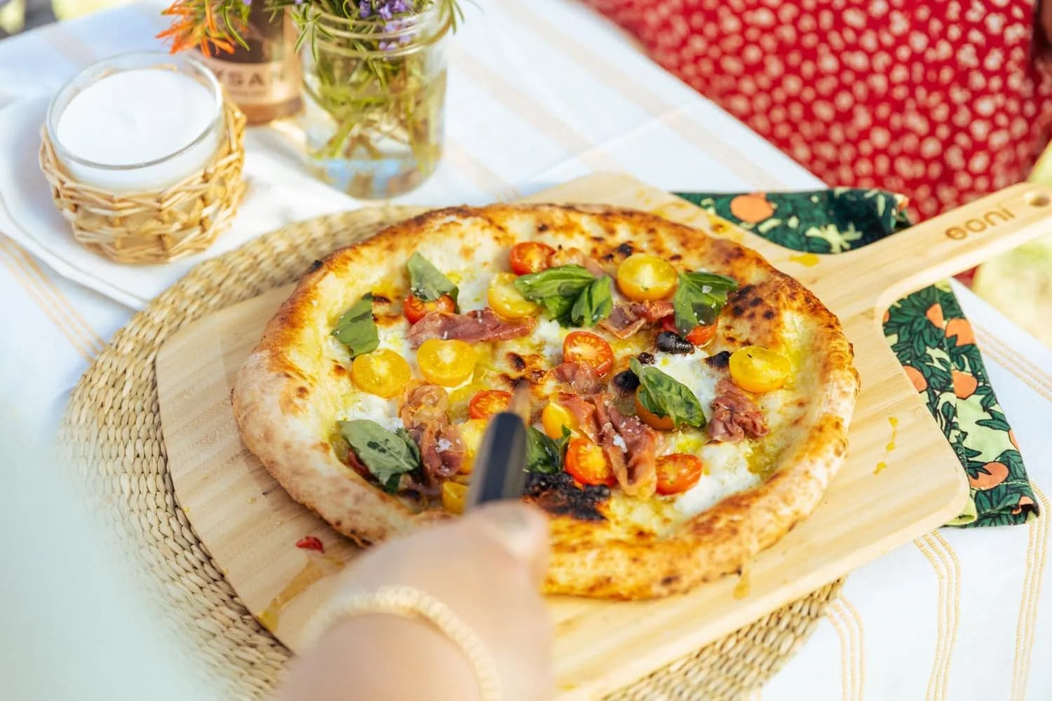 Ooni - Pala de pizza de bambú de 35 cm (14")