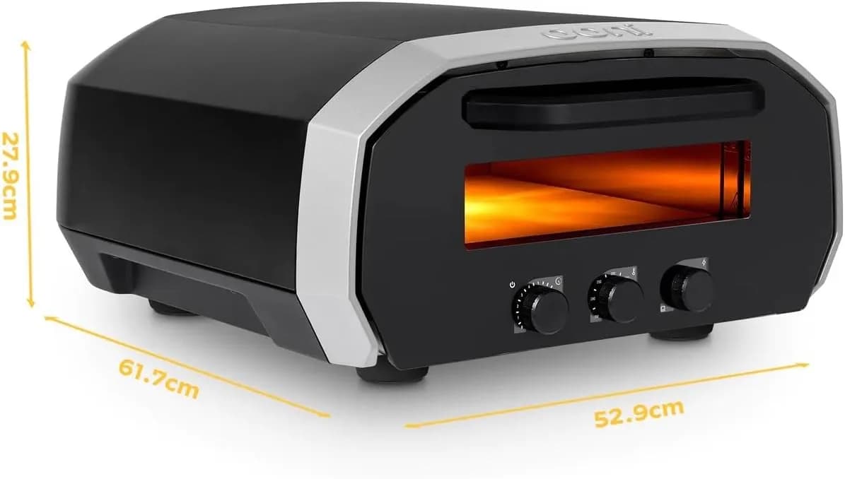 Ooni Volt 12 - Horno de pizza eléctrico para interior y exterior