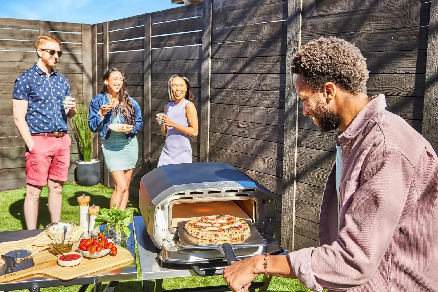 Ooni Volt 12 - Horno de pizza eléctrico para interior y exterior