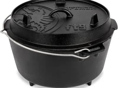 Petromax FT9 Olla de Fuego de Hierro Fundido (Dutch Oven)