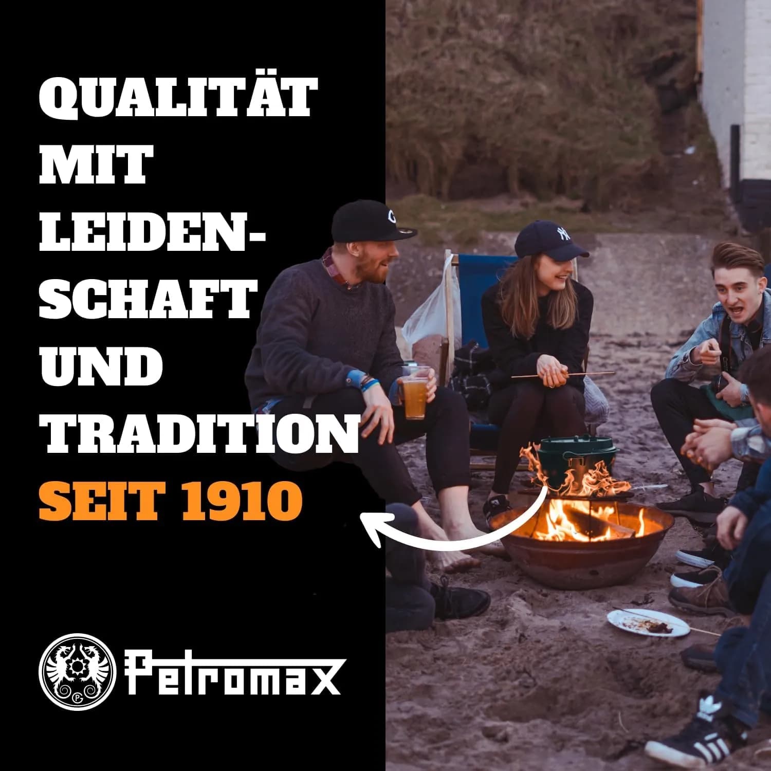 Petromax FT9 Olla de Fuego de Hierro Fundido (Dutch Oven)