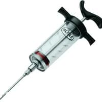 Rösle 25058: jeringa de inyectar marinada de 50 ml, inox 18/10