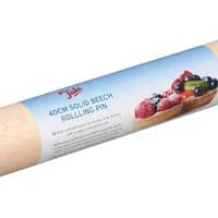 Tala: rodillo de haya maciza de 40 cm, cilindro recto sin mangos