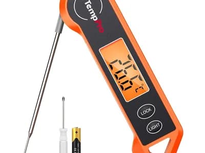 TempPro TP19H Termómetro digital para carne con retroiluminación (vista 1)