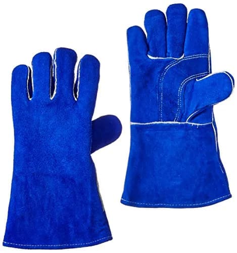 US Forge 400 – Guantes de cuero tipo soldador para brasas
