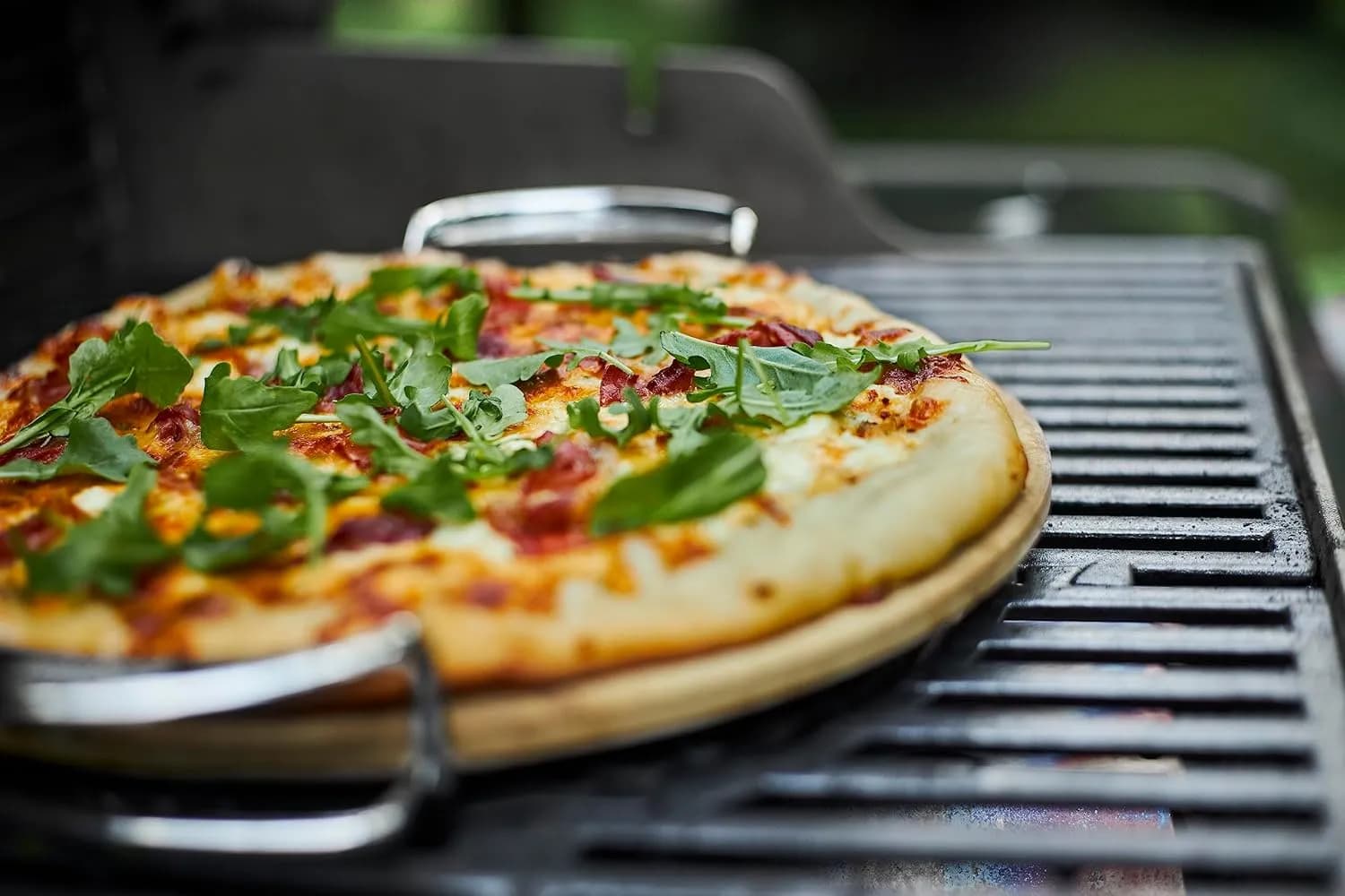 Weber 8836 Gourmet piedra para pizza con bandeja
