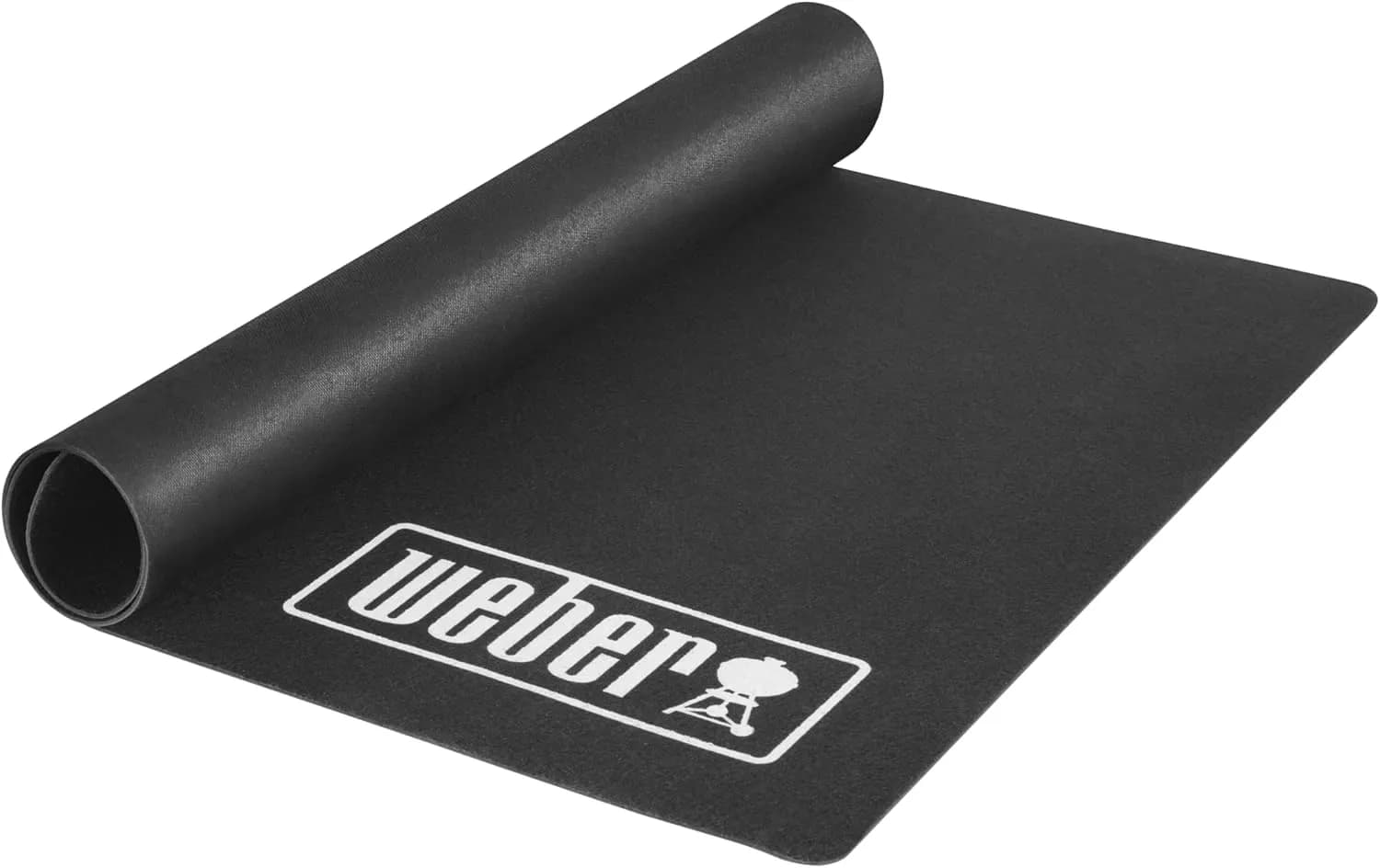 Weber Alfombra para barbacoa, pequeña (120 x 80 cm), protege el piso de salpicaduras de grasa o líquidos goteantes, mate (vista 1)