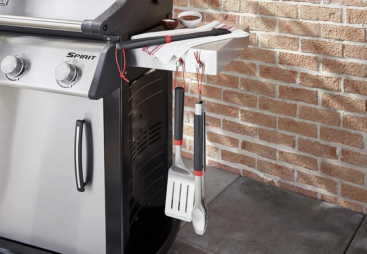 Weber Brocha de Barbacoa de Silicona 40 cm