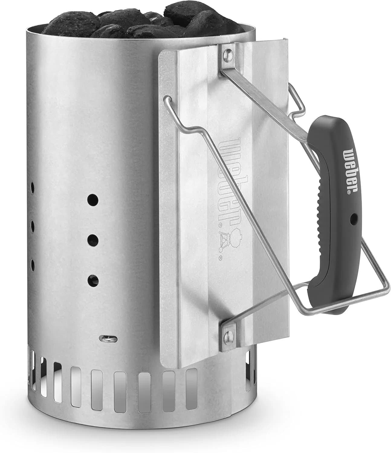 Chimenea de encendido Weber Rapidfire estándar de 19 cm de diámetro en acero (vista 1)