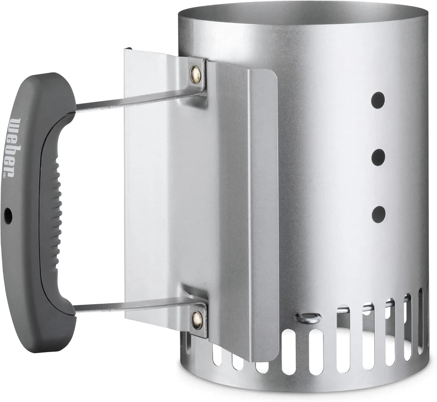 Chimenea de encendido Weber Rapidfire pequeña en acero galvanizado (vista 1)